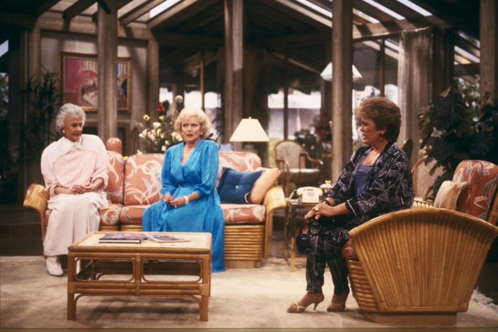 Golden Girls Living Room Kitchen Set